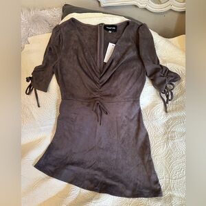 New cute dress with bows size small